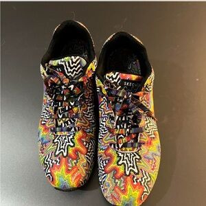 Skechers Multicolor Zigzag Sneakers